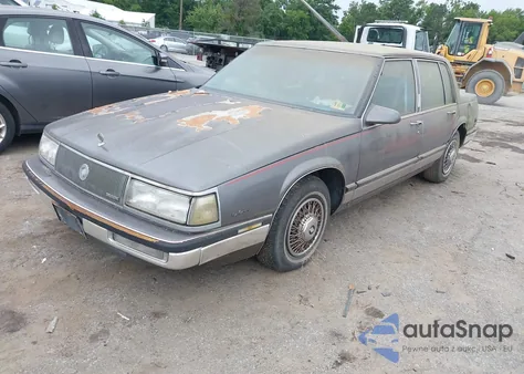 1989 Buick Electra Park Avenue from USA, damaged, VIN 1G4CW54C1K1601648